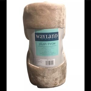 Plush Throw Blanket by Wayland